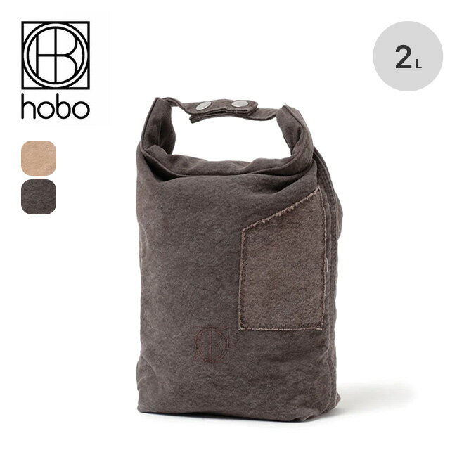 ホーボー ダックキャンバスカキシブダイ ロールトップバッグ hobo ROLL TOP BAG DUCK CANVAS KAKISHIBU DYED HB-BG4203 鞄 ポーチ 旅行 アウトドア キャンプ 