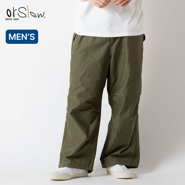 楽天OutdoorStyle サンデーマウンテン【SALE 20％OFF】【ラスト1点】オアスロウ ルーズフィットアーミートラウザー orslow メンズ 01-5020-76 ロングパンツ ズボン ルーズフィット ボトムス おしゃれ キャンプ アウトドア