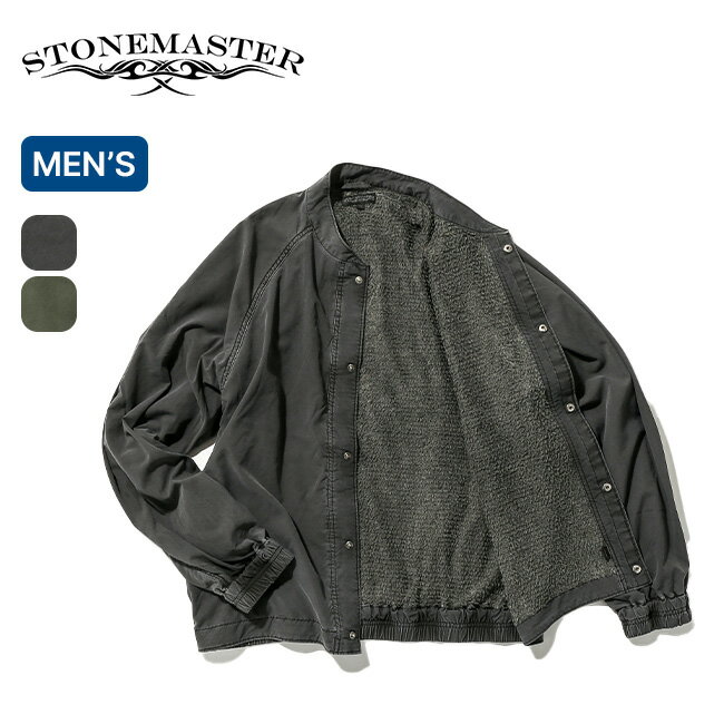 ストーンマスター SMスウィングトップジャケット STONEMASTER SM SWINGTOP JACKET メンズ SMMF224203 長袖 アウター 羽織り 防寒 コート おしゃれ ポーラテック キャンプ アウトドア 【正規品】