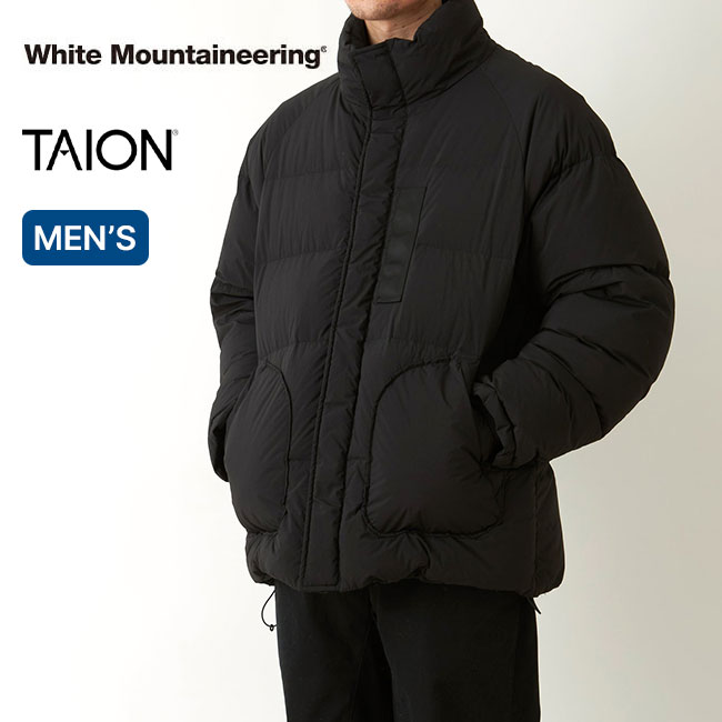 楽天OutdoorStyle サンデーマウンテンホワイトマウンテニアリング×タイオン ダウンジャケット WM×TAION DOWN JACKET メンズ WM2373201 トップス アウター コート ジャケット アウトドア ダウン ダウンコート ダウンジャケット フェス キャンプ