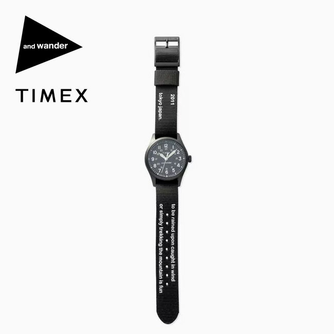 タイメックス×アンドワンダー エクスペディションノースフィールドポストソーラー TIMEX×and wander EXPEDITION NORTH FIELD POST SOLAR 5743987304 腕時計 ギフト プレゼント デジタル ウォッチ おしゃれ コラボ キャンプ アウトドア 【正規品】