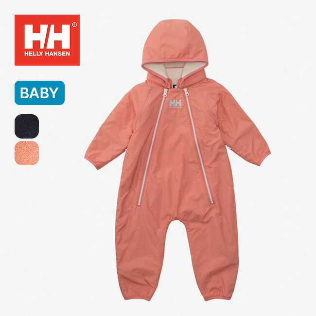 楽天OutdoorStyle サンデーマウンテンヘリーハンセン ヴォーゲンフリースロンパース【ベビー】 HELLY HANSEN 赤ちゃん 男の子 女の子 HB12372 アウター ジャケット フリース ロンパース カバーオール キャンプ アウトドア 【正規品】