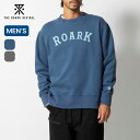 ロアークリバイバル メディーバルロゴクルースウェット メンズ ROARK REVIVAL “MEDIEVAL LOGO” CREW SWEAT メンズ RSWJ972 トップス カットソー プルオーバー スウェット トレーナー 長袖 アウトドア キャンプ フェス 【正規品】