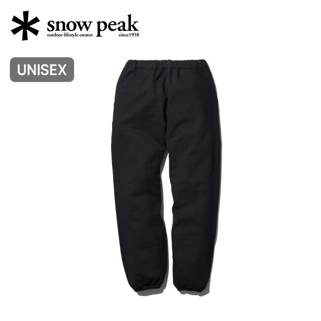 スノーピーク リサイクルコットンスウェットパンツ snow peak Recycled Cotton Sweat Pants メンズ レディース ユニセックス PA-22SU403R スエット ボトムス ロングパンツ 長ズボン おしゃれ キャンプ アウトドア 【正規品】