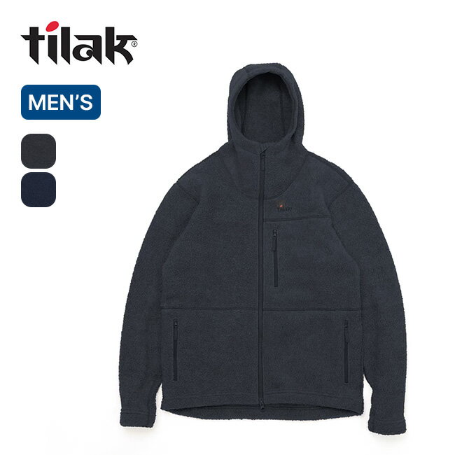 ティラック ヌークフーディ Tilak Nuuk Hoodie メンズ 10367 トップス フーディ フルジップ パーカー フリース ポーラーテック 登山 キャンプ アウトドア 【正規品】