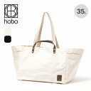 【ラスト1点】ホーボー 2WAYトートバッグダックキャンバスウィズカウレザー hobo 2WAY TOTE BAG DUCK CANVAS with COW L...