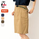 チャムス ストレッチキャンピングスカート CHUMS Stretch Camping Skirt レディース CH18-1301 ボトムス スカート アウトドア フェス キャンプ 【正規品】