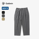 ゴールドウィン ワンタックテーパードライトパンツ GOLDWIN One Tuck Tapered Light Pants メンズ GL74189 ボトムス ロングパンツ 長ズボン おしゃれ キャンプ アウトドア 【正規品】