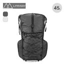 ライトウェイ ビギーパックウルトラ45L LITEWAY BIGGIE PACK ULTRA 45L バックパック リュック ロールトップ アウトドア キャンプ 【正規品】