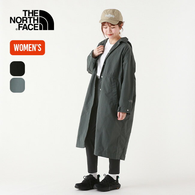 ノースフェイス ロールパックジャーニーズコート【ウィメンズ】 THE NORTH FACE Rollpack Journeys Coat レディース NPW22360 トップス アウター ロングコート ステンカラーコート 春アウター パッカブル コンパクト 撥水 おしゃれ キャンプ アウトドア 【正規品】