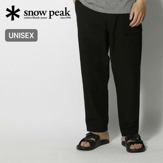 スノーピーク アウトドア パンツ メンズ スノーピーク タキビカーボンパンツ snow peak apparel TAKIBI Carbon Pants メンズ レディース ユニセックス PA-24SU104 ボトムス ロングパンツ 長ズボン 難燃 焚き火 焚火 アパレル キャンプ アウトドア 【正規品】