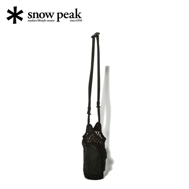 スノーピーク ダブルフェイスメッシュボトルキャリア snow peak Double Face Mesh Bottle Carrier AC-22SU008 システムボトル キャリアケース ボトルケース 携行 水筒ケース キャンプ アウトドア 【正規品】