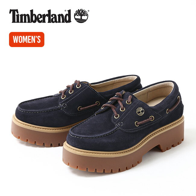 ティンバーランド ストーンストリート3アイ【ウィメンズ】 Timberland レディース TLA62MZ 靴 シューズ お洒落 フェス 厚底 プラットフォーム ヒール 【正規品】