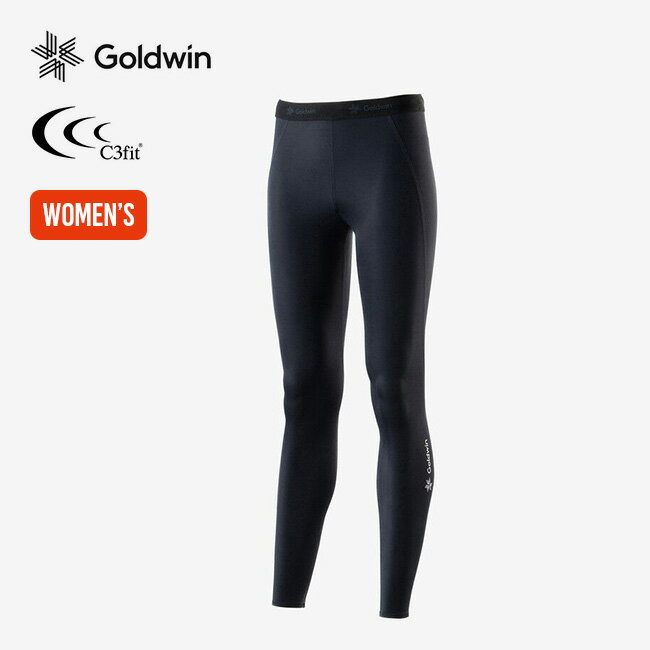 ゴールドウィン シースリーフィット コンプレッションロングタイツ【ウィメンズ】 GOLDWIN C3fit Compression Long Tights レディース GCW03355 レギンス タイツ ベースレイヤー アンダーウェア キャンプ アウトドア フェス 【正規品】