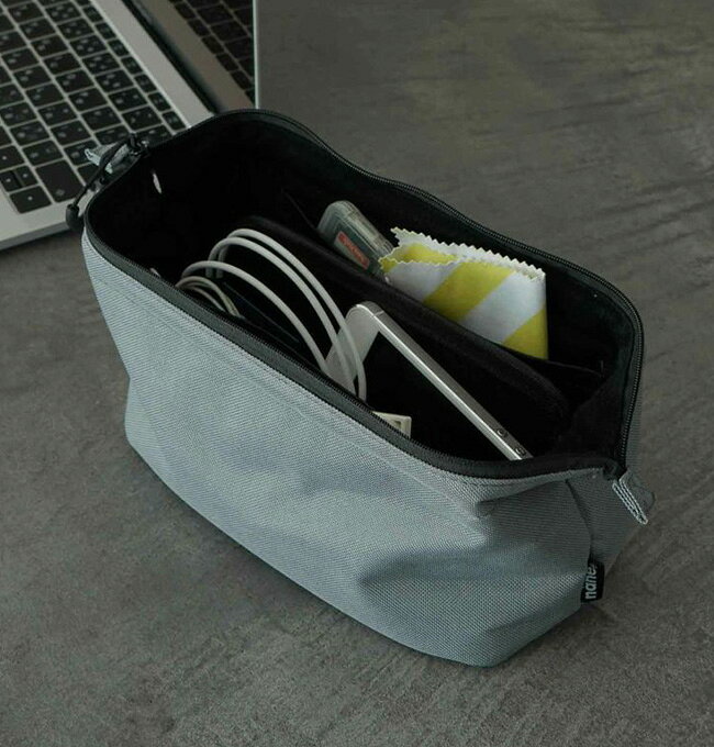 ハイタイド ネーエ ソフトガジェットポーチL HIGHTIDE nahe Soft Gadget Pouch - L GB298 小物 収納 仕切り がま口 おしゃれ キャンプ アウトドア canpanera-10079464 OutdoorStyle サンデーマウンテン サンプル画像2