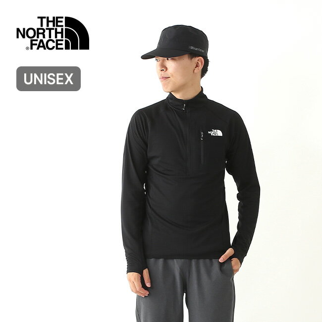 ノースフェイス エクスペディションドライドットジップハイ ユニセックス THE NORTH FACE Expedition Dry Dot Zip High メンズ レディース NT12122 トップス Tシャツ ベースレイヤー 長袖 登山 キャンプ アウトドア 【正規品】