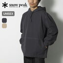 【SALE Max50%OFF】スノーピーク ナチュラルダイドリサイクルドコットンパーカー snow peak apparel Natural-Dyed Rec...
