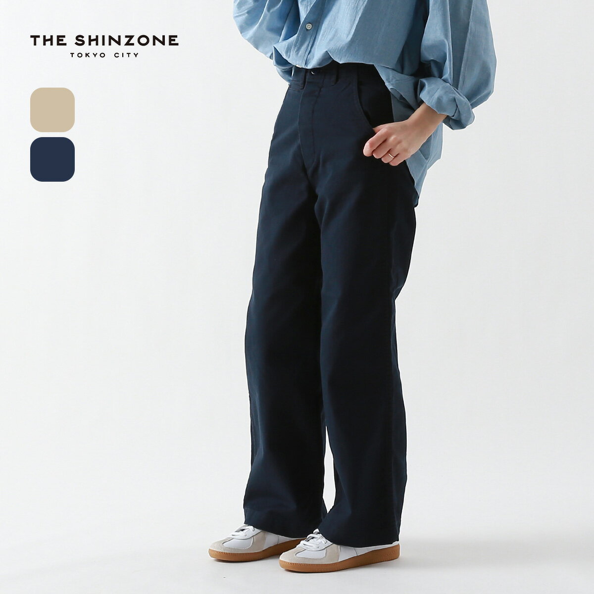  󥾡  THE SHINZONE CHINO ǥ  24SMSPA02 ܥȥॹ ѥ 󥰥ѥ ...