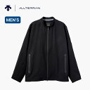 デサント アウトドア トップス メンズ デサントオルテライン ストレッチウール テーラードブルゾン DESCENTE ALLTERRAIN STRETCH WOOL TAILORED BLOUSON メンズ DAMXGC36 トップス アウター ジャケット ブルゾン ウール混 メリノウール テック素材 テックウェア キャンプ アウトドア 【正規品】