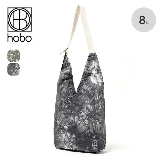 ホーボー アズマショルダーバッグS コットンナイロンリップストップカモタイダイ hobo AZUMA SHOULDER BAG S COTTON NYLON RIPSTOP CAMO TIE-DYED HB-BG4301 鞄 ワンショルダー アウトドア キャンプ 