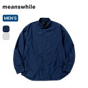 【GW限定クーポン対象】【SALE Max55%OFF】ミーンズワイル フェザースムーススナップSH meanswhile FEATHER SMOOTH SNA...