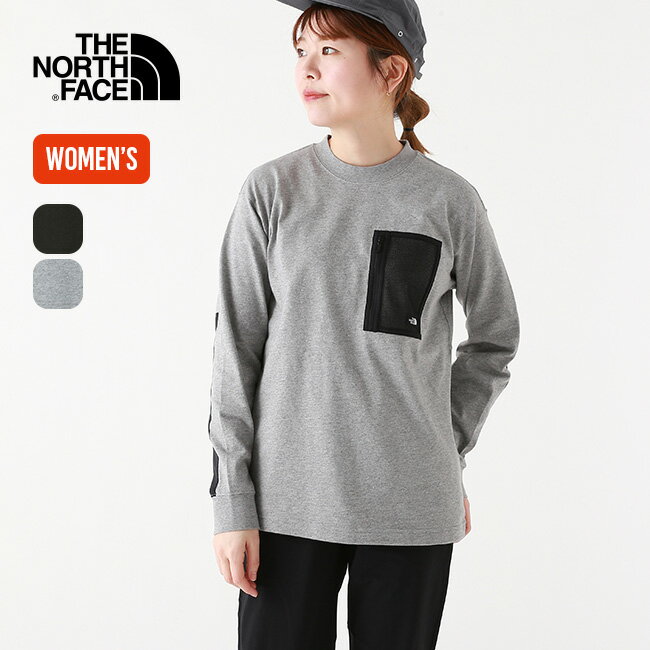 【SALE】ノースフェイス L/SフィールドポケットTee【ウィメンズ】 THE NORTH FACE L/S Field Pocket Tee レディース NTW62330 Tシャツ ティシャツ 長袖 ロングスリーブ ロンT カットソー トップス おしゃれ キャンプ アウトドア 【正規品】