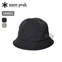 【GWまとめ買いクーポン】【ラスト1点】スノーピーク タキビウェザークロスハット snow peak apparel TAKIBI Weather Cloth ...