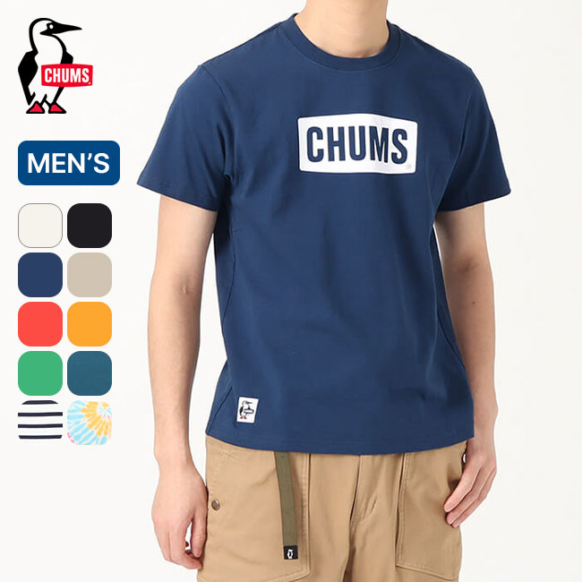 【SALE】チャムス チャムスロゴTシャツ メンズ CHUMS CHUMS Logo T-Shirt メンズ CH01-2277 トップス カットソー プルオーバー Tシャツ 半袖 アウトドア キャンプ フェス 【正規品】