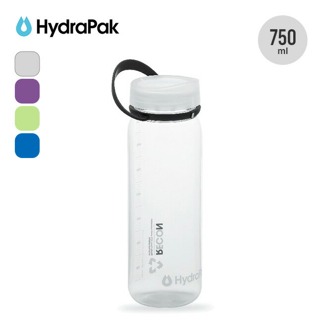 楽天OutdoorStyle サンデーマウンテンハイドラパック リーコン ツイスト&シップ 750ml Hydrapak 水筒 クリア マイボトル ウォーターボトル キャンプ アウトドア フェス 【正規品】