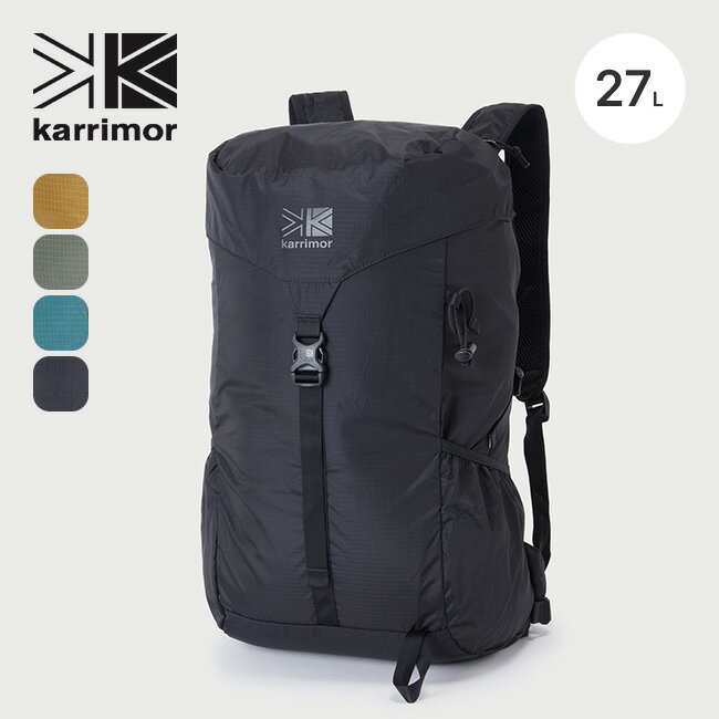 カリマー マーストップロード27 karrimor mars top load 27 501073 バックパック リュック ザック リュックサック パッカブル 携行 鞄 サブバッグ トラベル 旅行 キャンプ アウトドア 【正規品…