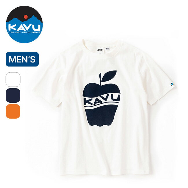 ֡ åץTee KAVU Apple Tee  19821824 T ȥåץ 硼ȥ꡼ ʡ