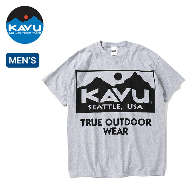 カブー ビッグロゴTee KAVU BIG Logo Tee メンズ 19822034 Tシャツ ティシャツ 半袖 カットソー トップス おしゃれ キャンプ アウトドア 【正規品】