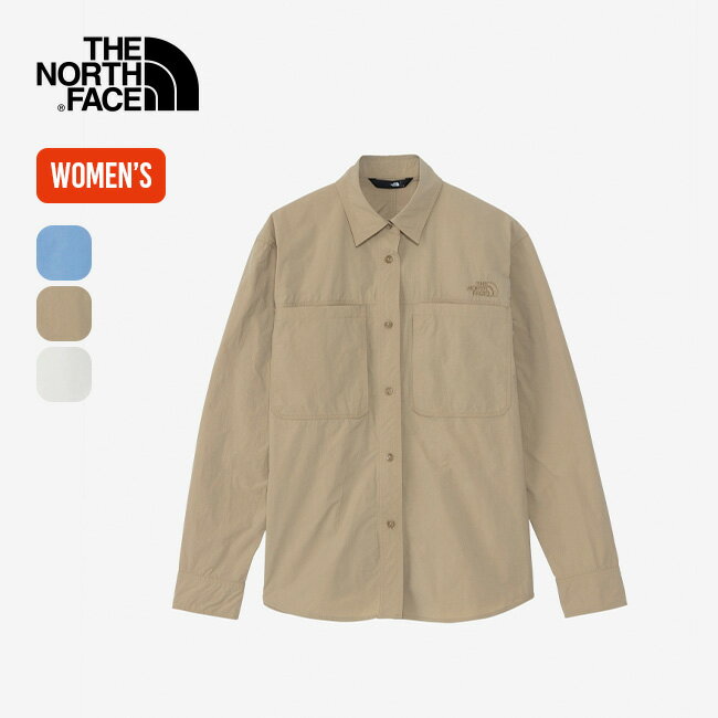 【SALE】ノースフェイス ラッスルキャノビーシャツ【ウィメンズ】 THE NORTH FACE Rustle Canopy Shirt レディース NRW12302 長袖 ロングスリーブ ロンT カットソー トップス おしゃれ キャン…