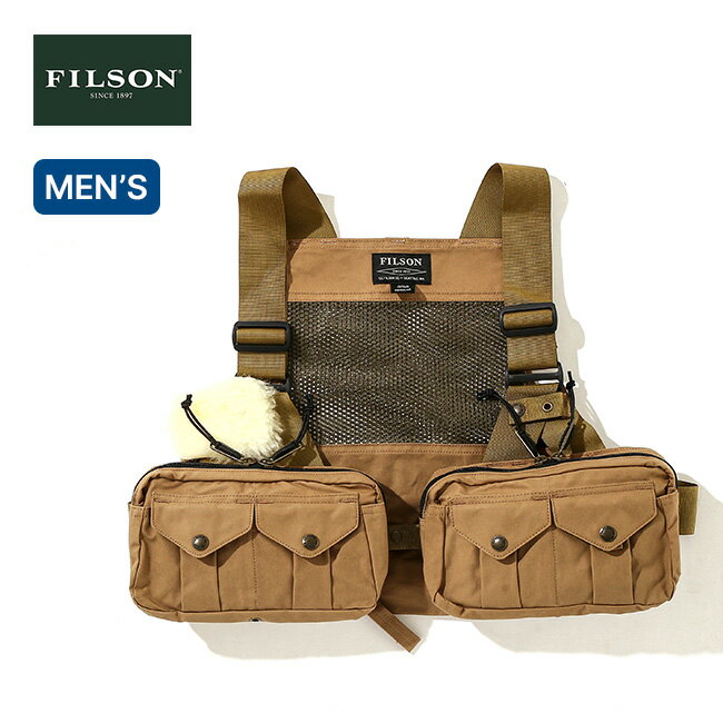 フィルソン メッシュフィッシングストラップベスト FILSON 8048-45-70500 ゲームバ ...