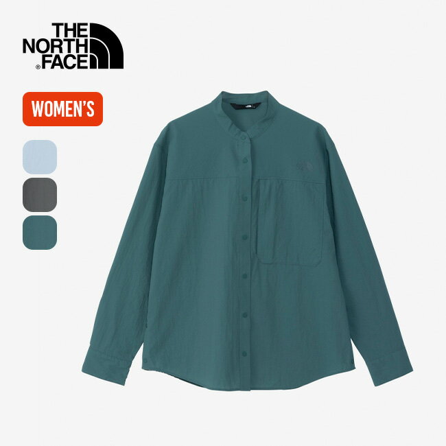 ノースフェイス ハイカーズシャツ【ウィメンズ】 THE NORTH FACE Hikers SHIRTS レディース NRW12401 長袖 ロングスリーブ ロンT カットソー トップス おしゃれ キャンプ アウトドア 【正規品】