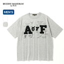 ブロダースマイルドロウ ビールT-シャツ BRODER SMILEDRAW コットン BR10002 半袖 Tシャツ ハンドル刺繍 コットン アウトドア キャンプ 【正規品】