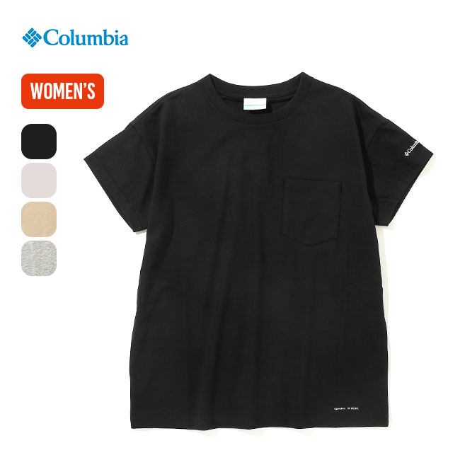 コロンビア Tシャツ メンズ コロンビア ヤハラフォレストポケットショートスリーブTシャツ【ウィメンズ】 Columbia W Yahara Forest Pocket Short Sleeve Tee レディース PL0226Tシャツ 半袖 ポケットT ショートスリーブ トップス キャンプ アウトドア 【正規品】