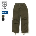 ホーボー イージーパンツ コットンウェザークロスビンテージウォッシュ hobo EASY PANTS COTTON WEATHER CLOTH VINTAGE WASH メンズ HB-P4301 長ズボン ロングパンツ カジュアル アウトドア キャンプ 【正規品】