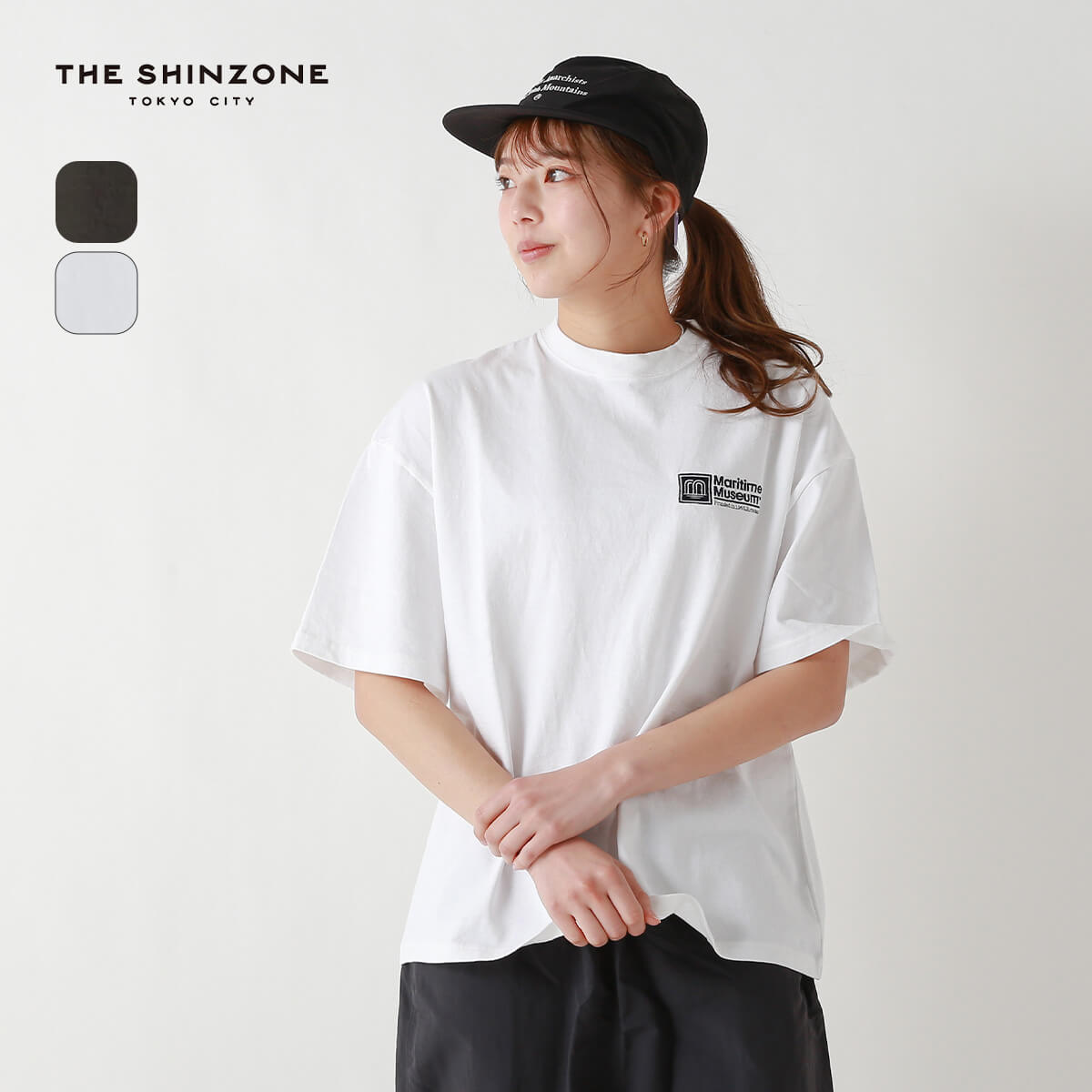 ザ シンゾーン マリタイムミュージアムTEE THE SHINZONE MARITIME MUSEUM TEE レディース ウィメンズ 24SMSCU12 トップス Tシャツ カットソー 半袖 キャンプ アウトドア 【正規品】