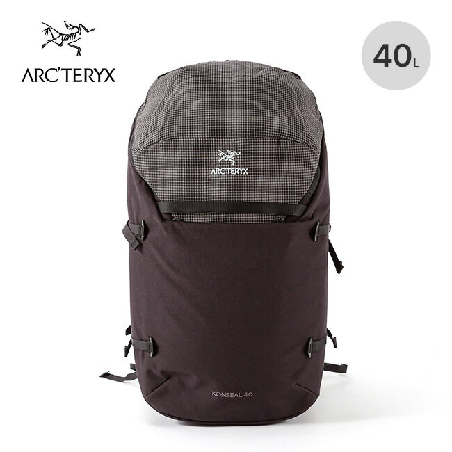 アークテリクス ビジネスリュック メンズ アークテリクス コンシール40バックパック ARC'TERYX Konseal 40 Backpack X00000494202 バックパック ザック リュック クライミングパック 40L 登山 キャンプ アウトドア 【正規品】