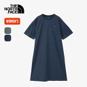 ノースフェイス テックラウンジワンピース THE NORTH FACE Tech Lounge Onepiece レディース NTW12266 ワンピース Tシャツワンピース 半袖 おしゃれ キャンプ アウトドア 