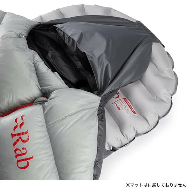 ラブ ミシックウルトラ120モジュラー ユニセックス Rab Mythic Ultra 120 Modular Down Sleeping Bag QSI-40 寝袋 シュラフ ダウン 軽量 コンパクト 保温性 車中泊 ミイラ おしゃれ キャンプ アウトドア canpanera-10091332 OutdoorStyle サンデーマウンテン サンプル画像2