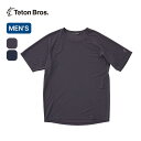 ティートンブロス PPP S/S Teton Bros. メンズ Tシャツ 半袖 ショートスリーブ ベースレイヤー トップス 速乾 通気 撥水 キャンプ アウトドア 【正規品】