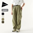 アンドワンダー オーバーサイズカーゴパンツ and wander oversized cargo pants ユニセックス メンズ ウィメンズ 5744182169 パンツ ロングパンツ カーゴパンツ オーバーサイズ ワイドシルエット おしゃれ キャンプ アウトドア 【正規品】