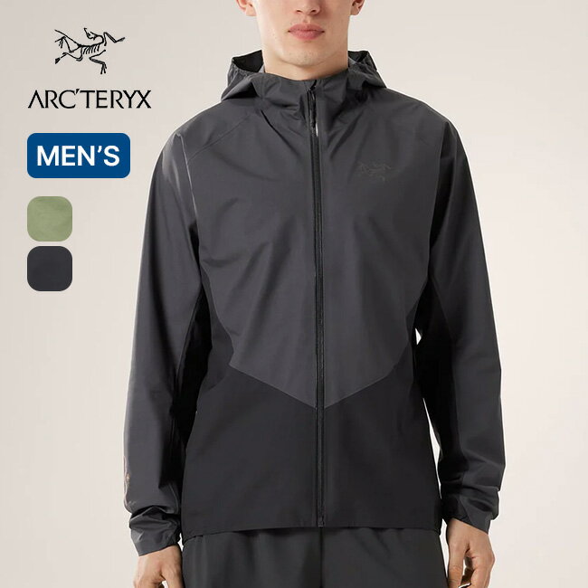 アークテリクス アウトドアジャケット メンズ アークテリクス ノーバンシェルジャケット メンズ ARC'TERYX ジャケット フードジャケット アウター シェルジャケット 撥水 ストレッチ キャンプ アウトドア 【正規品】