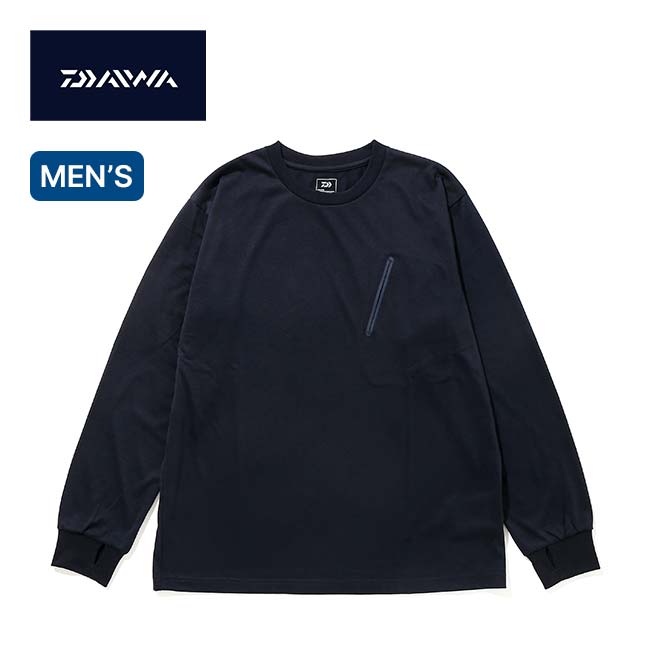 饤ե L/S TEE DAIWA LIFESTYLE DE-138-8124EX  ȥåץ ١쥤䡼   T Ĺµ   ȥɥ ʡ