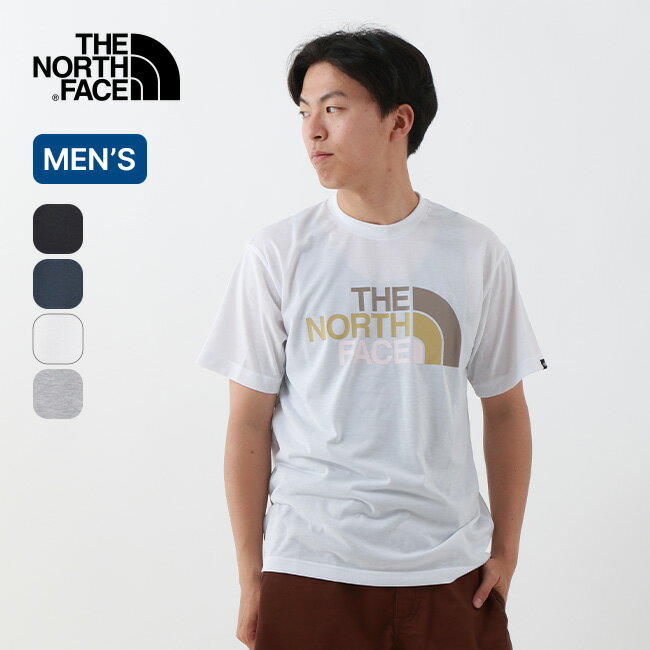 ノースフェイス S/S カラフルロゴTee メンズ THE NORTH FACE S/S Colorful Logo Tee NT32449 Tシャツ ティシャツ 半袖 カットソー トップス おしゃれ キャンプ アウトドア 【正規品】 1