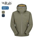 【ラスト1点】ラブ ファイヤーウォールライトジャケット メンズ Rab Men's Firewall Light Waterproof Jacket QWG-9...