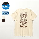 【ラスト1点】カブー シーホースTee KAVU メンズ 19822056 Tシャツ 半袖 トップス コットン おしゃれ キャンプ アウトドア