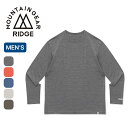 リッジマウンテンギア メリノベーシックTeeロングスリーブ メンズ RIDGE MOUNTAIN GEAR Tシャツ 長袖 おしゃれ キャンプ アウトドア